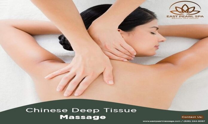 Deep muscle tissue massage